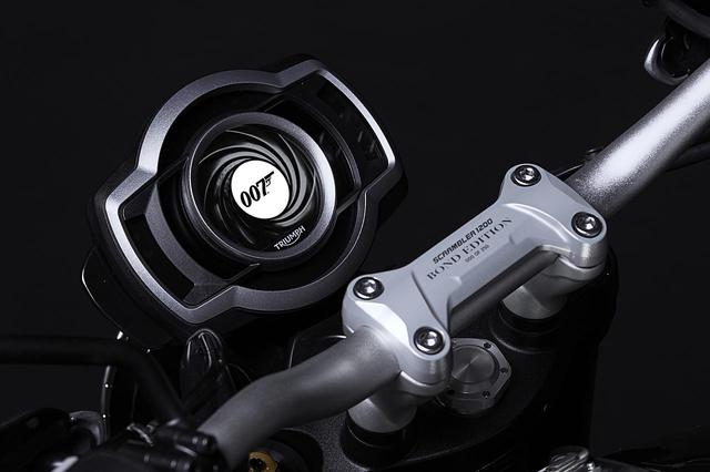 画像: TFTディスプレイにBond Edition専用のスタートアップ画面が採用されています!