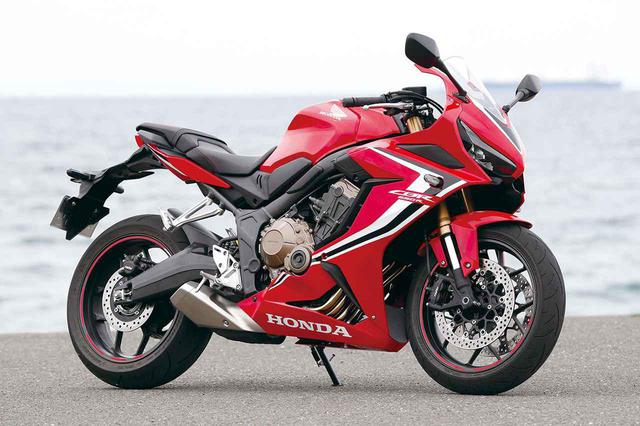 画像: Honda CBR650R メーカー希望小売価格(消費税10%込):グランプリレッド108万9,000円/マットバリスティックブラックメタリック105万6,000円