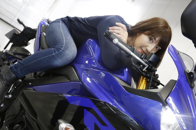 画像1: 大関さおり × ヤマハ「YZF-R25」最高速チャレンジ【オートバイ女子部のフォトアルバム】