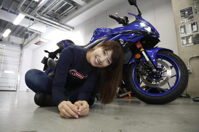 画像4: 大関さおり × ヤマハ「YZF-R25」最高速チャレンジ【オートバイ女子部のフォトアルバム】