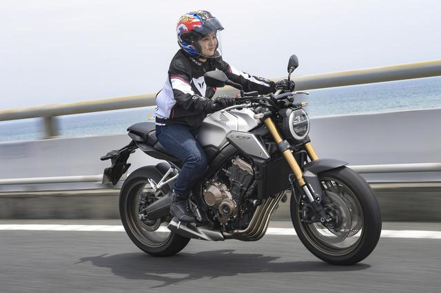 画像7: 平嶋夏海 × ホンダ「CB650R」【オートバイ女子部のフォトアルバム】