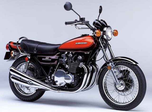 画像: KAWASAKI 900SUPER4(Z1) 総排気量:903cc 発売年月:1972年11月