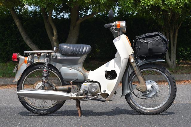 画像: SUPER CUB90+デイツーリングシートバッグ(20L)