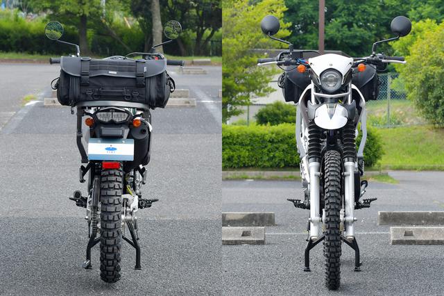 画像: まだまだ余裕。タンデムツーリングに良さげなサイズ感。