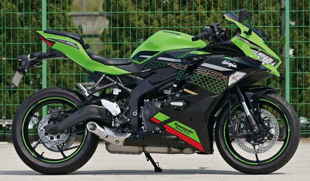 画像1: カワサキ「Ninja ZX-25R」のサイズ感