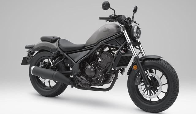 画像: ホンダの新型レブル250(ノーマル車)
