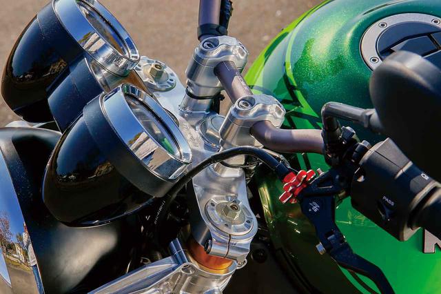 画像2: カワサキ「Z900RS」カスタム・コレクション|高質ビレットパーツでスポーティにアップグレードした、ウイリーのZ900RS