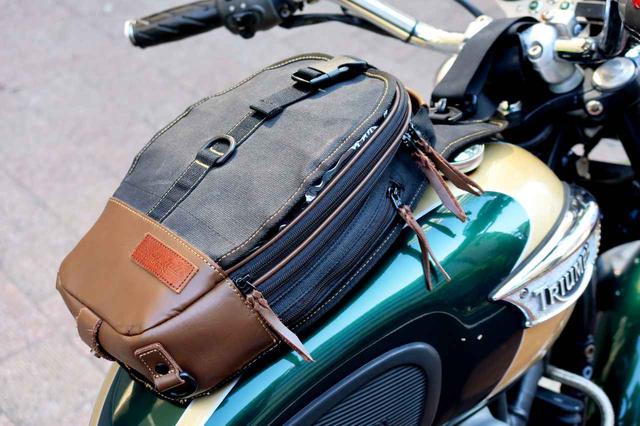 画像4: 伝説の「2WAYタンクバッグ」が再販開始! 2社のこだわりが詰まった珠玉の逸品を紹介します!