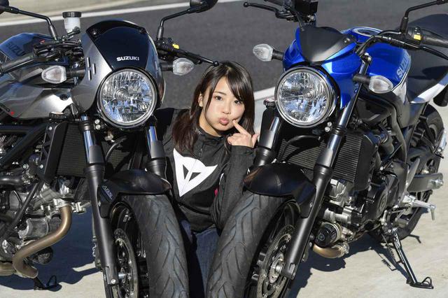 画像1: (左)SV650X ABS、(右)SV650 ABS