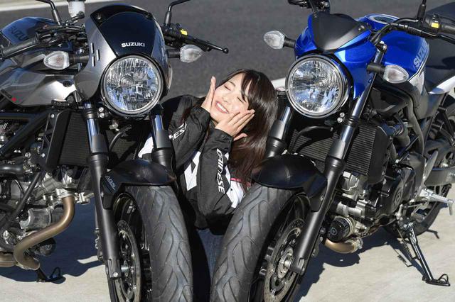 画像2: (左)SV650X ABS、(右)SV650 ABS