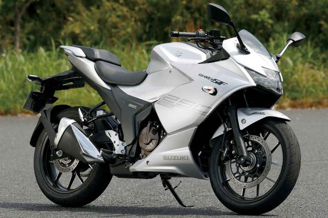 画像: SUZUKI GIXXER SF 250 総排気量:249cc 最高出力:26PS/9000rpm 最大トルク:2.2㎏-m/7300rpm 発売日:2020年4月24日 メーカー希望小売価格:48万1800円