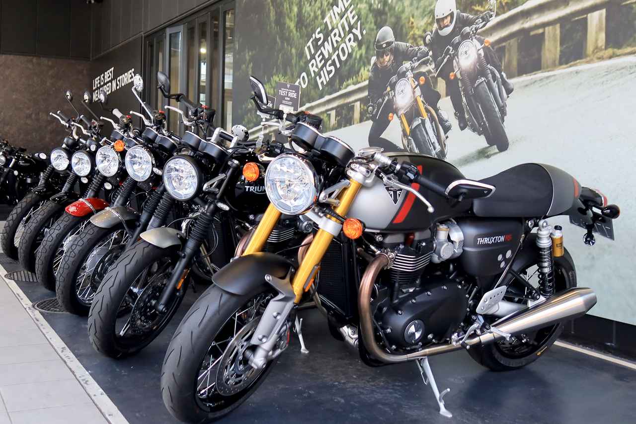 2020年上半期】トライアンフで一番売れたバイクは何？ 旗艦店