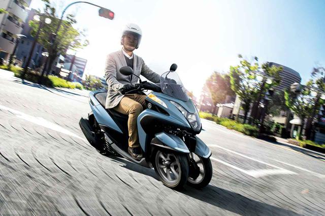 画像2: トリシティ125は2018年に大きな進化を遂げた
