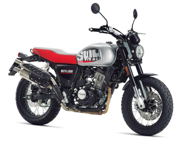 画像: SWM「OUTLAW 125」