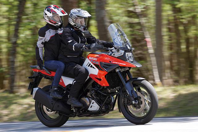 画像: スズキ「Vストローム1050XT」タンデム(2人乗り)チェック〈木川田ステラ〉