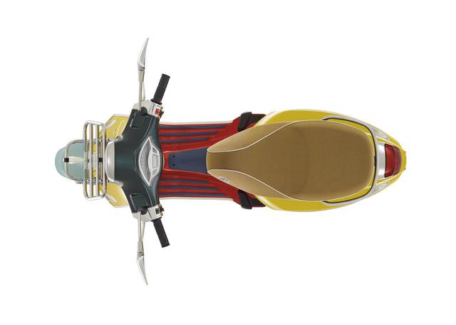 画像3: 【新車】ベスパ「プリマベーラ」に新鋭のアメリカ人デザイナーとコラボした特別限定車「プリマベーラ・ショーン・ワザースプーン」が登場!