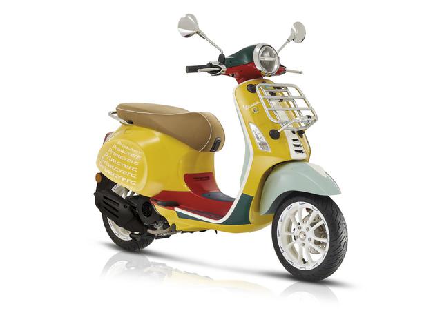 画像2: 【新車】ベスパ「プリマベーラ」に新鋭のアメリカ人デザイナーとコラボした特別限定車「プリマベーラ・ショーン・ワザースプーン」が登場!