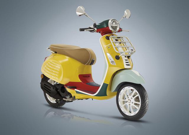 画像: ベスパ「プリマべーラ」がヴィンテージ風のモダンなカラーリングに!
