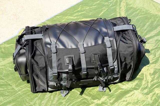 画像: 拡張時75Lの状態。横幅82cm