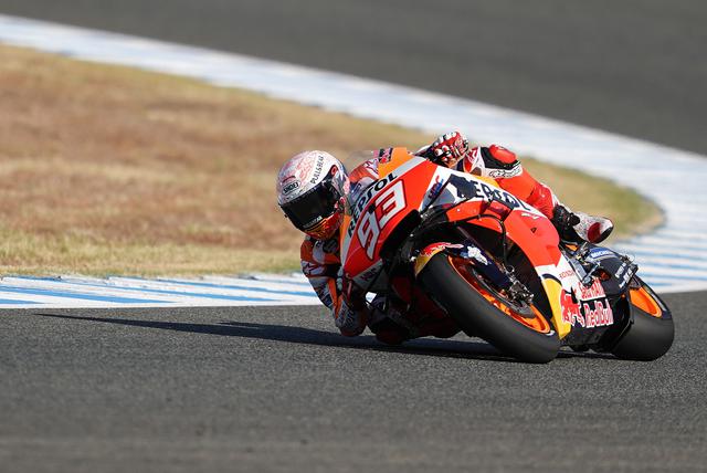 画像: いつものように速いマルケス 予選3番手からここヘレスでの3年連続優勝を狙っていました