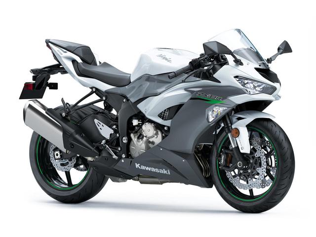 画像1: Ninja ZX-6R(パールクリスタルホワイト×パールストームグレー)