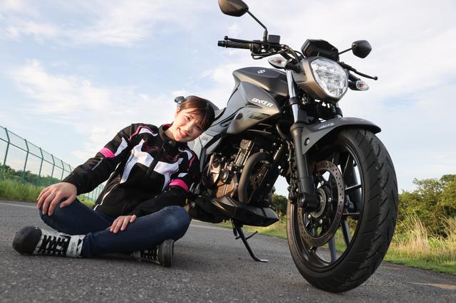 画像: 楽しかったジクサー250と記念写真♪