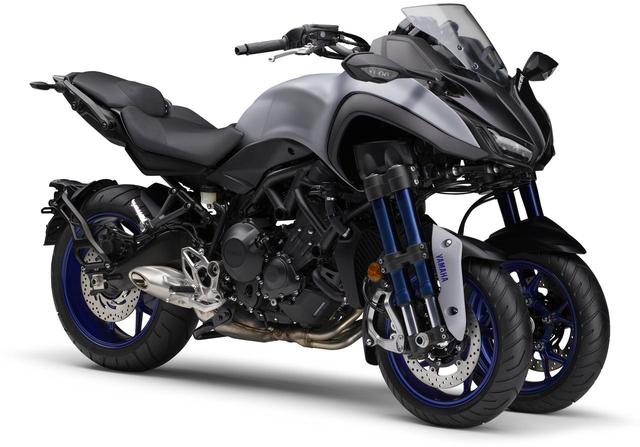 画像: YAMAHA NIKEN 総排気量:845cc エンジン形式:水冷4ストDOHC4バルブ並列3気筒 メーカー希望小売価格:税込181万5000円