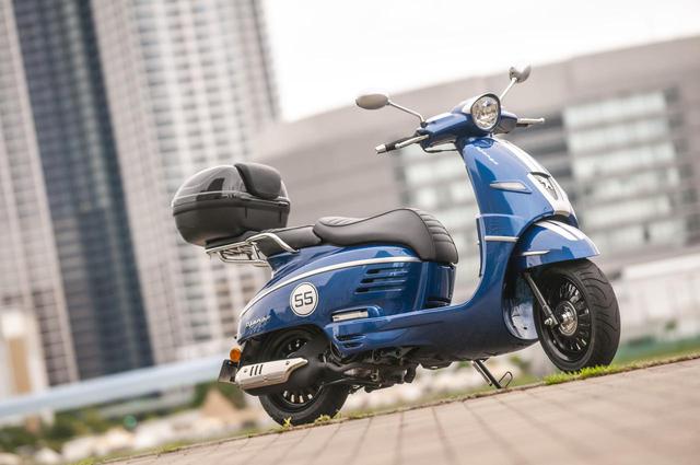 画像: 「ジャンゴ 125 スポーツツーリング ABS」※写真はディープオーシャンブルー(サテンチェリーレッドもあります)