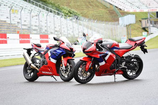 画像: ※追記※ いっしょに展示されてたCBR1000RR-Rと並べてみました カラーリングの効果もあってソックリ!
