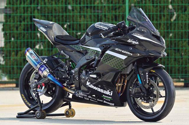 画像: Kawasaki Ninja ZX-25R レースイメージカスタム車