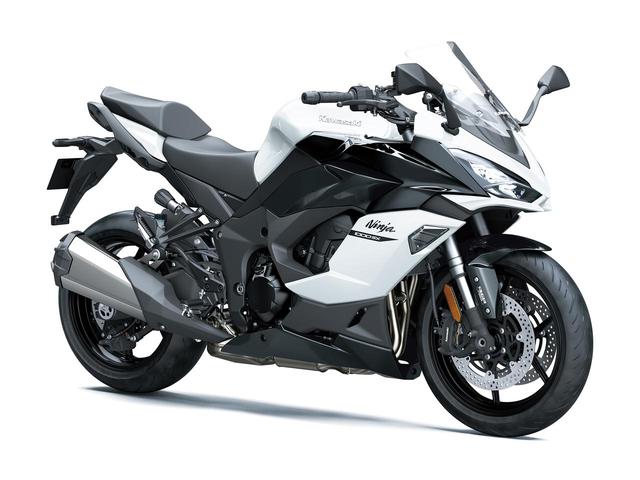 画像: Ninja 1000SX 2020年モデル「パールブリザードホワイト×メタリックカーボングレー」