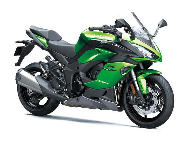 画像: Ninja 1000SX 2020年モデル「エメラルドブレイズドグリーン×メタリックカーボングレー」