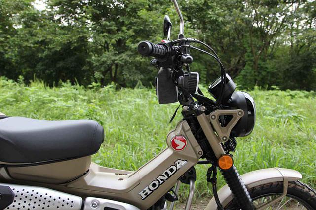画像: CT125・ハンターカブにもぴったりですね。