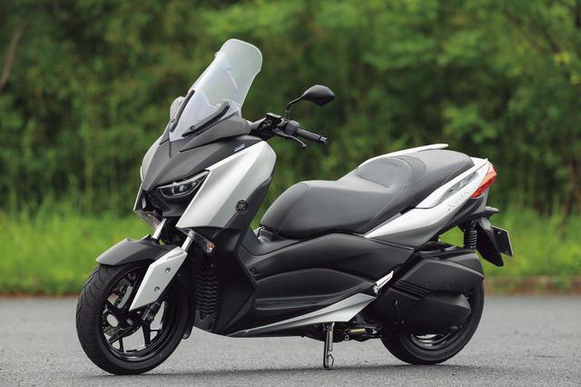 画像: YAMAHA XMAX ABS 総排気量:249cc エンジン形式:水冷4ストSOHC4バルブ単気筒 メーカー希望小売価格:税込65万4500円