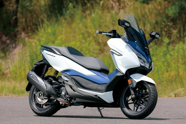 画像: Honda FORZA 総排気量:248cc エンジン形式:水冷4ストSOHC4バルブ単気筒 メーカー希望小売価格:税込65万8900円 現行モデルの発売日:2018年7月20日