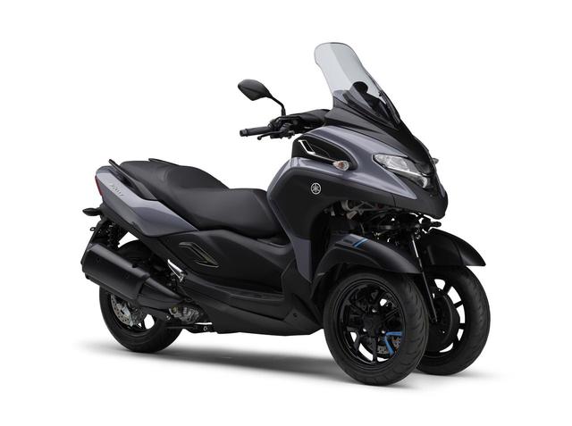 画像1: ヤマハが「トリシティ300」の販売を開始! 自立をサポートするスタンディングアシスト機能をヤマハ車で初搭載