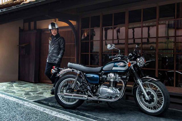 画像: Kawasaki W800 2021年モデル