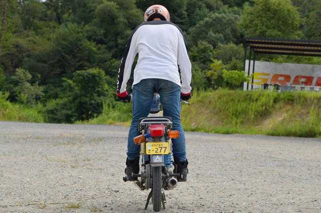 画像5: 足裏感覚が超大事! 国際A級ライダーにスーパーカブでオフロード走行するコツを教えてもらった。ライテク・オフロード後編〈若林浩志のスーパー・カブカブ・ダイアリーズ Vol.34〉