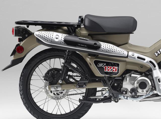 画像4: 人気沸騰・ハンターカブに北米仕様「トレール125」が登場!国内仕様とはドコが違うかジックリ見てみました!