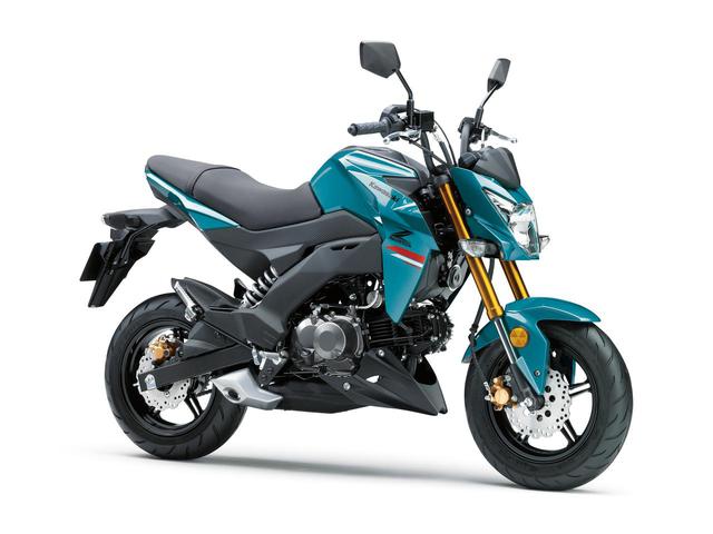 画像: Kawasaki Z125 PRO 2021年モデル/カラー:パールナイトシェードティール