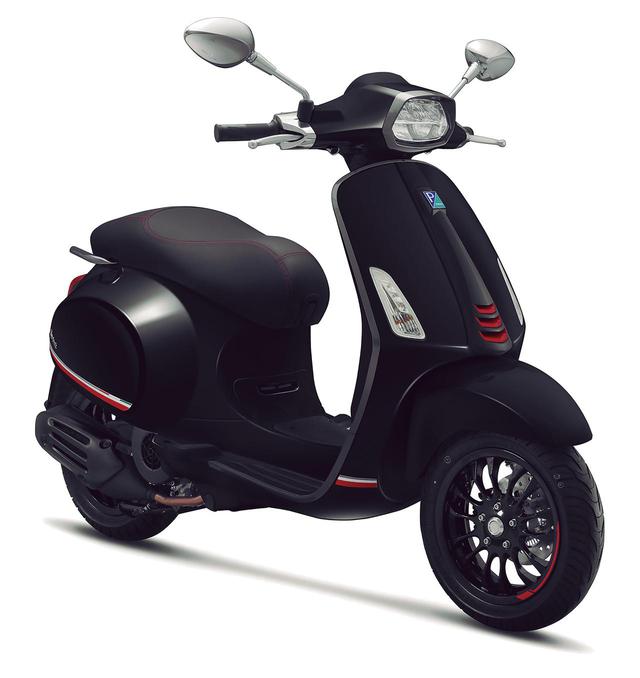 画像: ベスパ「スプリント150 ABS/カーボン」