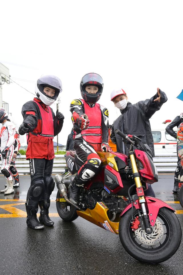 画像: 雨の中、グロムで頑張ってきました〜!