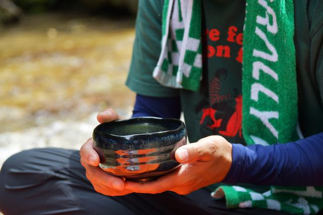 画像: そして、飲む。暑かった。