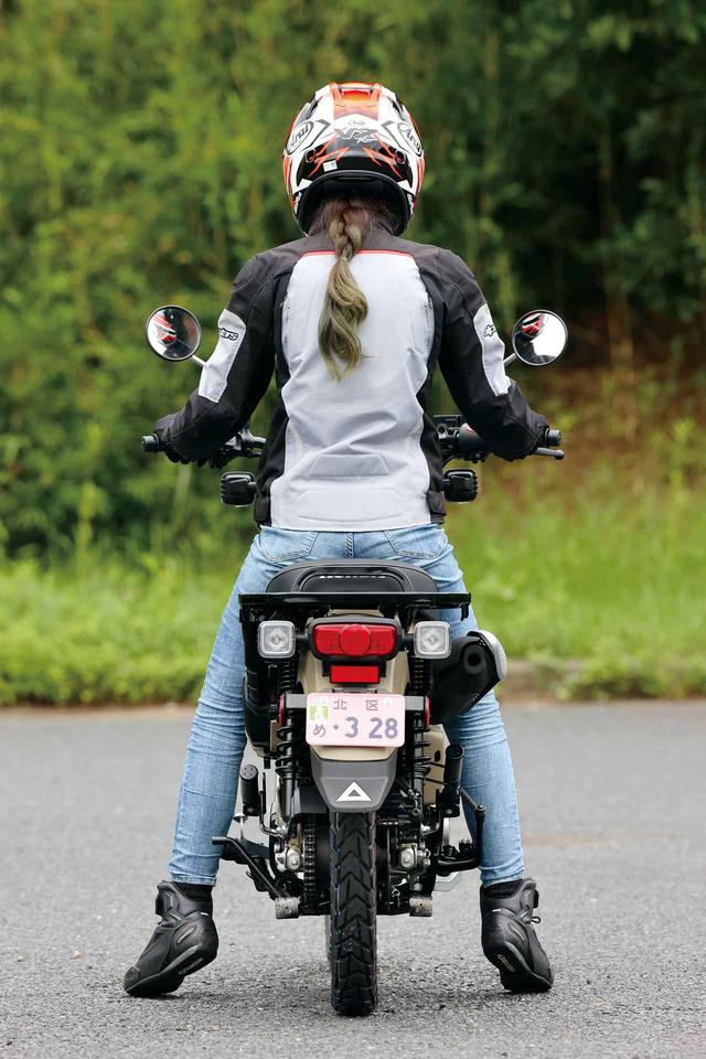 画像2: ホンダ「CT125・ハンターカブ」ライディングポジション・足つき性