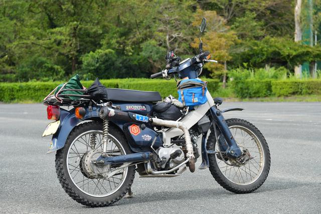 画像: 林道メンターNOBさんの愛車。タイヤ選びに悩んでいるとか。