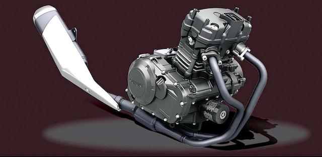 画像: Vストローム250と共通の水冷SOHC2バルブツイン。Vストロームよりもパワフルでレスポンスのいいスポーツ仕様だ。