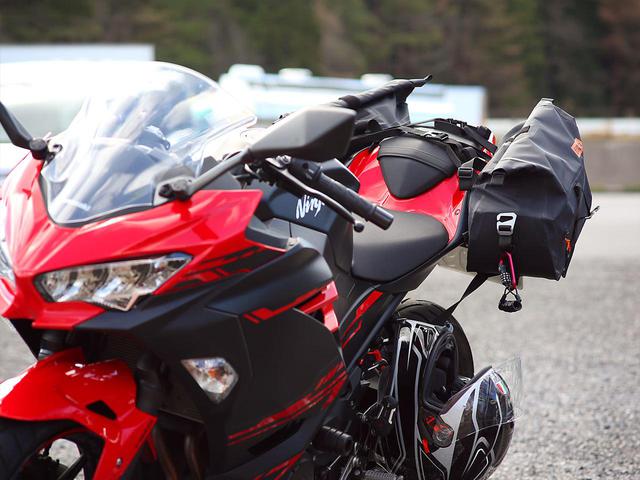 画像: 人気のカワサキ・ニンジャ250にもフィット。
