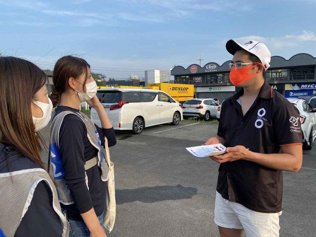 画像: 全日本ロードレースの開幕戦、SUGO大会のレース終了後にパドックで展開図をお渡しさせて頂きました!