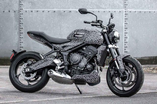 画像: TRIUMPH TRIDENT (最終テスト車両)