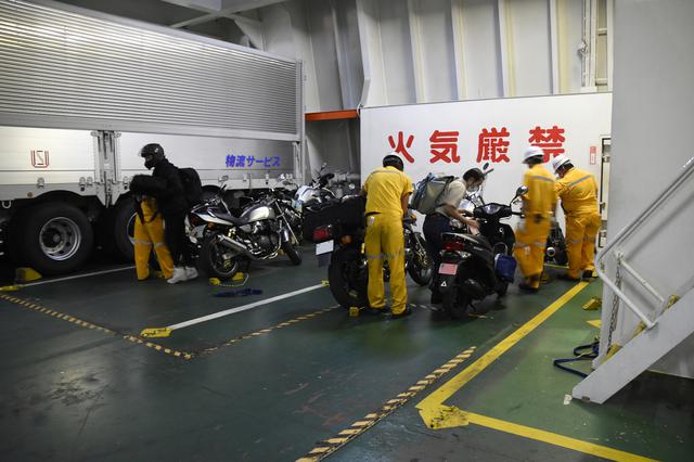 画像: この日は平日だってこともあって、バイク乗客は写真の場所ともう一か所で15台ほどでした